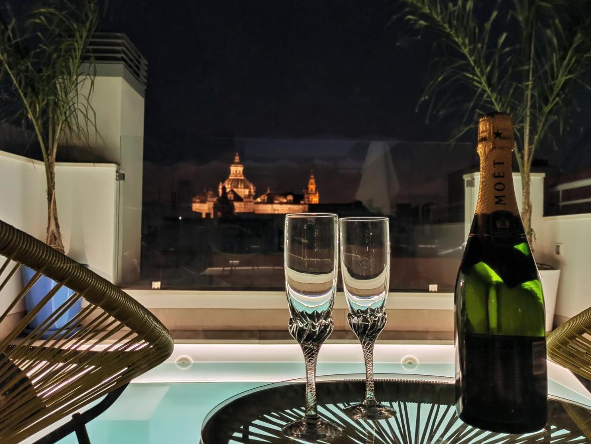 شقة Luxury Penthouse With Private Pool Setas Monument إشبيلية المظهر الخارجي الصورة