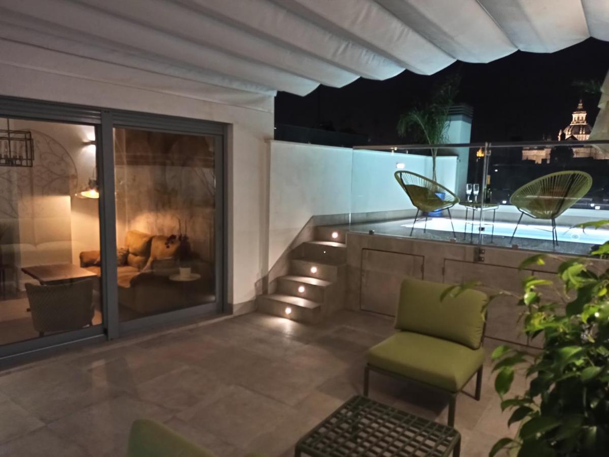 شقة Luxury Penthouse With Private Pool Setas Monument إشبيلية المظهر الخارجي الصورة